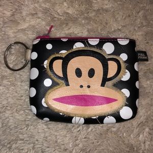 Paul Frank keychain coin purse